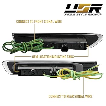 トワイライト　サイン New OEM DC2 Honda Integra Clear Side Marker Turn Signals JDM